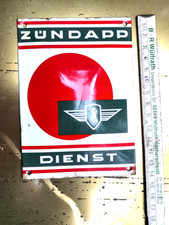 Altes zündapp emailleschild gebraucht kaufen  Mettmann