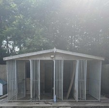 Run galvanised dog for sale  WISBECH