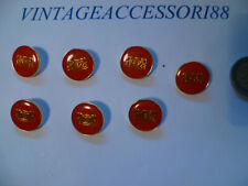Bottoni vintage stemma usato  Como