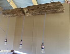 Balkenlampe holz rustikal gebraucht kaufen  Sebnitz