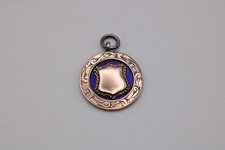 Silver enamel albert for sale  BATH