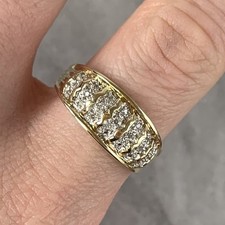 Diamond bar pave for sale  UK