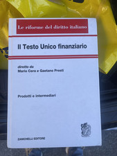 9788808720764 testo unico usato  Savona