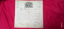 Brevet garde nationale d'occasion  Boves