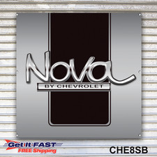 Arte de parede com placa de bandeira Chevy Nova comprar usado Arte de parede com placa de bandeira Chevy Nova comprar usado  Enviando para Brazil