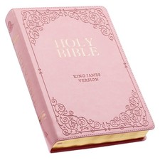 KJV Holy Bible, Giant Print Full-size Faux Leather Red Letter Edition - Thum... comprar usado  Enviando para Brazil