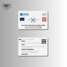 Stampa badge patentino usato  Zerba