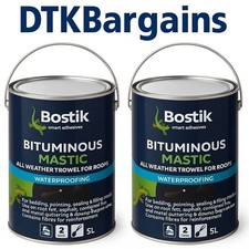 Bostik bituminous mastic for sale  LONDON