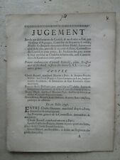 Judgment pillori galleys d'occasion  Expédié en Belgium