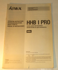 Aiwa hhb pro for sale  HEREFORD