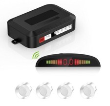 Sensor de estacionamento sem fio sistema de radar reverso 4 sensores de estacionamento LED sem fio  comprar usado  Enviando para Brazil