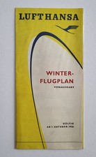 Lufthansa winterflugplan timet gebraucht kaufen  St.Johann, Gau-Weinheim, Wallertheim