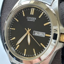Citizen quartz black for sale  Garden Grove