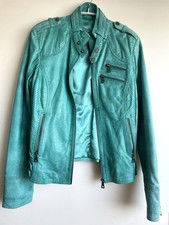 Lederjacke bikerjacke mint gebraucht kaufen  Oberursel (Taunus)