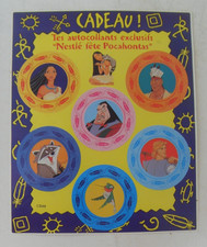 Pocahontas nestlé 1990s d'occasion  Expédié en Belgium