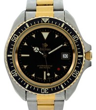 Relógio de mergulho Zodiac 42mm masculino profissional ponto vermelho mostrador preto dois tons 106.23.26!, usado comprar usado  Enviando para Brazil