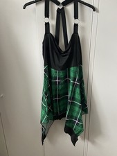 Ladies green check for sale  NEWTON ABBOT