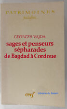 Sages penseurs sépharades d'occasion  Bordeaux-