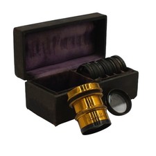 Ancien objectif laiton d'occasion Ancien objectif laiton d'occasion  Villemomble