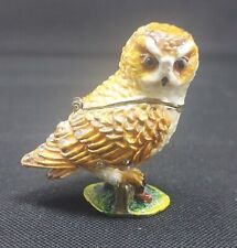 Barn owl enamel for sale  LEICESTER