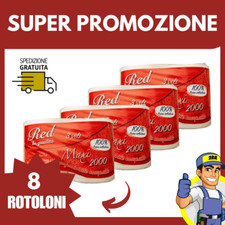 Rotoloni carta 2000 usato  Messina