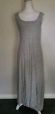 Maxi Vestido Gris Pure DKNY Sin Mangas Cuello Cuadrado Espalda Abierta para Mujer Talla Mediana  segunda mano  Embacar hacia Argentina