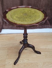 Vintage green leather for sale  GAINSBOROUGH
