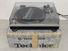 Używany, Technics SL-1200MK3D srebrny z osłoną przeciwpyłową Direct Drive DJ Gramofon System na sprzedaż  Wysyłka do Poland