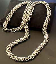 Collana catena acciaio usato  Scandicci