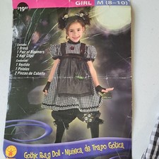 rag costume doll gothic for sale  Nash