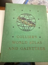 Collier atlas gazetteer for sale  Eden