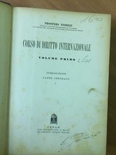 Corso diritto internazionale usato  Gorizia