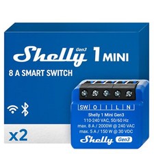 Shelly 1 Mini Gen3 | Inteligentny przełącznik przekaźnika Wi-Fi ze stykami bezpotencjałowymi  na sprzedaż  PL