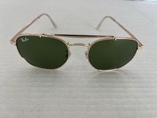 Óculos de sol Ray-Ban RB3648 Marshal unissex armação dourada/lente plana verde degradê comprar usado  Enviando para Brazil