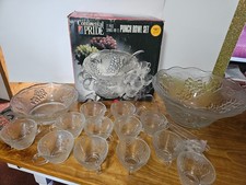 27 piece punch bowl set for sale  Leavittsburg