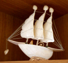 Segelschiff schildpatt gebraucht kaufen  Porta Westfalica