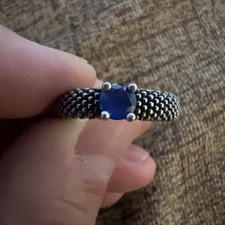Anello argento unisex usato  Roma