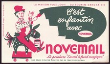 Buvard novemail peinture d'occasion  Bellegarde