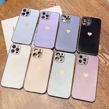Capa telefone à prova de choque coração amor para iPhone 15 Pro Max 14 Plus 13 Mini 12 comprar usado  Enviando para Brazil