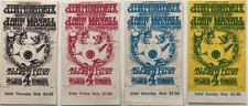 Usado, (4) Ingresso completo para concerto Jimi Hendrix Fillmore Auditorium 2/4/68 comprar usado  Enviando para Brazil