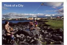 Postkarte island reykjavik gebraucht kaufen  Berlin