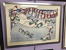 Litografia firmata ugo usato  Villanova Solaro