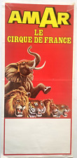 Affiche originale cirque d'occasion  Chartres