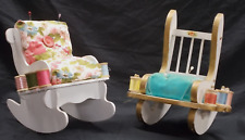 Vintage upholstered wooden for sale  Columbus