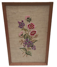 Vintage floral embroidery for sale Vintage floral embroidery for sale  TELFORD