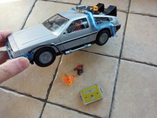 Voiture delorean playmobil d'occasion  Le Coudray-Montceaux