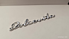 STEMMA SCRITTA FIAT 500 DOLCEVITA posteriore logo emblem rear BADGE targhetta comprar usado  Enviando para Brazil