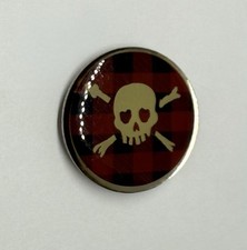Broche de lapela Hurley Surfer Clothing caveira ossos cruzados vestuário (P87) comprar usado  Enviando para Brazil