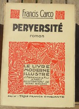 Carco perversite ferenczi d'occasion  Abondant