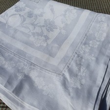 Antique linen damask for sale  PERTH